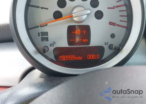 2009 Mini Cooper S z USA, uszkodzony, nr VIN WMWMF73519TT94021